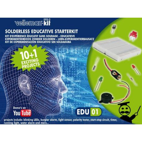 Kit d'éducation à l'électronique sans soudure